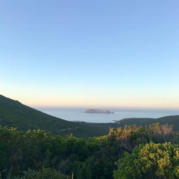Face à la giraglia