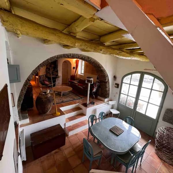 Depuis l'escalier